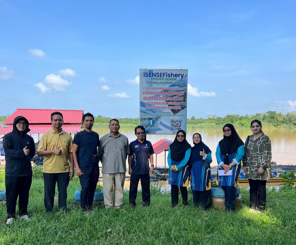 [UMPSA NEWS] Penyelidik UMPSA Profesor Ir. Ts. Dr. Kamarul Hawari Hasilkan iSenseFishery Sistem Pengurusan Akuakultur Berasaskan AI